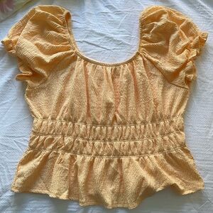 Butter Yellow Blouse